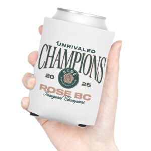 Unrivaled Rose BC Inaugural Champions Can Cooler