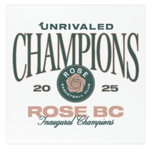 Unrivaled Rose BC Inaugural Champions Car Magnets, Sticker