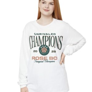 Unrivaled Rose BC Inaugural Champions Long Sleeve T-Shirt