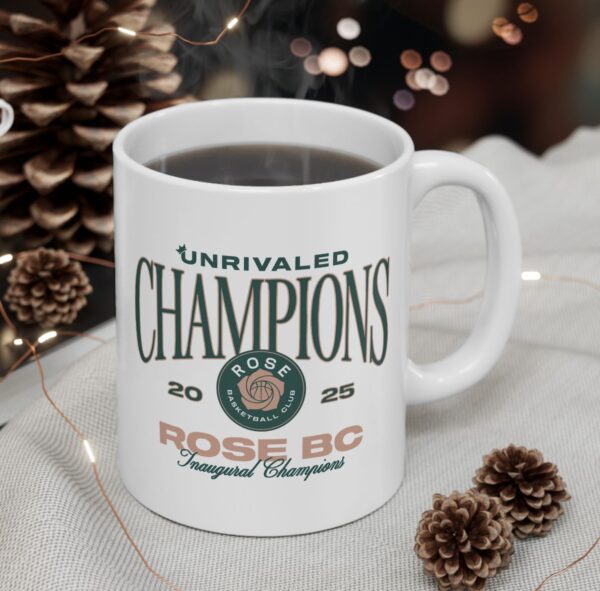 Unrivaled Rose BC Inaugural Champions Mug