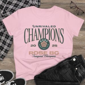 Unrivaled Rose BC Inaugural Champions Women's Shirt